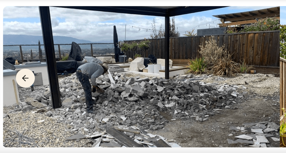 Before — Paradise Valley Backyard